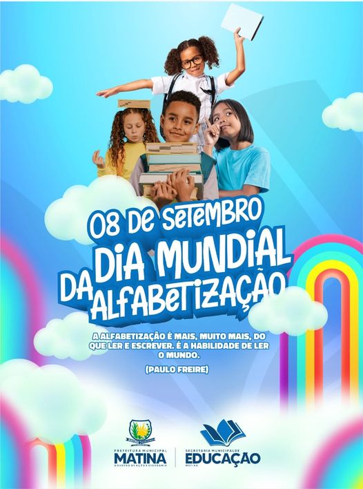 Dia Mundial da Alfabetização